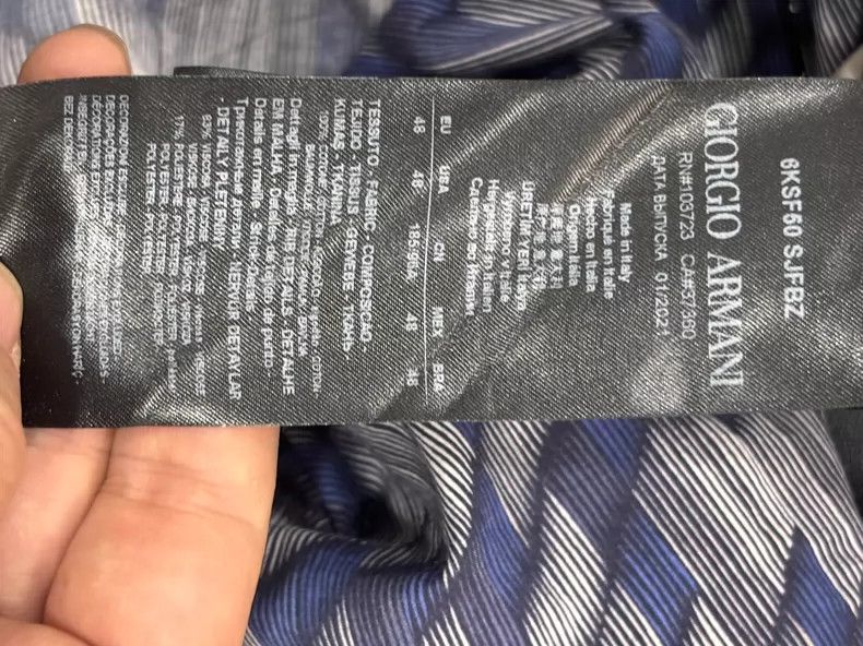 Emporio Armani Giorgio Armani Men's Short Sleeve Polo Shirt Size US L / EU 52-54 / 3 - 7 Thumbnail