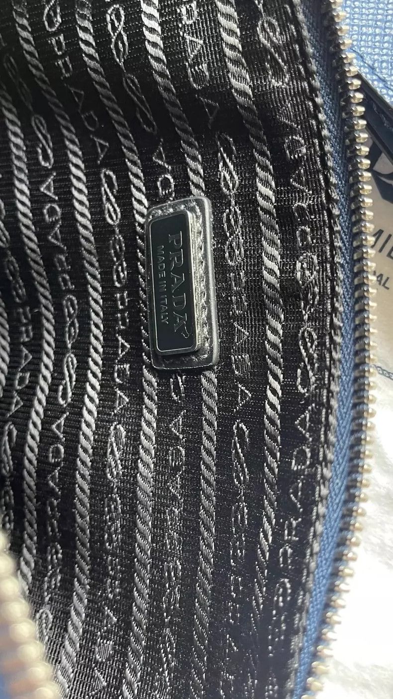Prada New Prada Blue Handbag with Dust Bag Size ONE SIZE - 5 Thumbnail