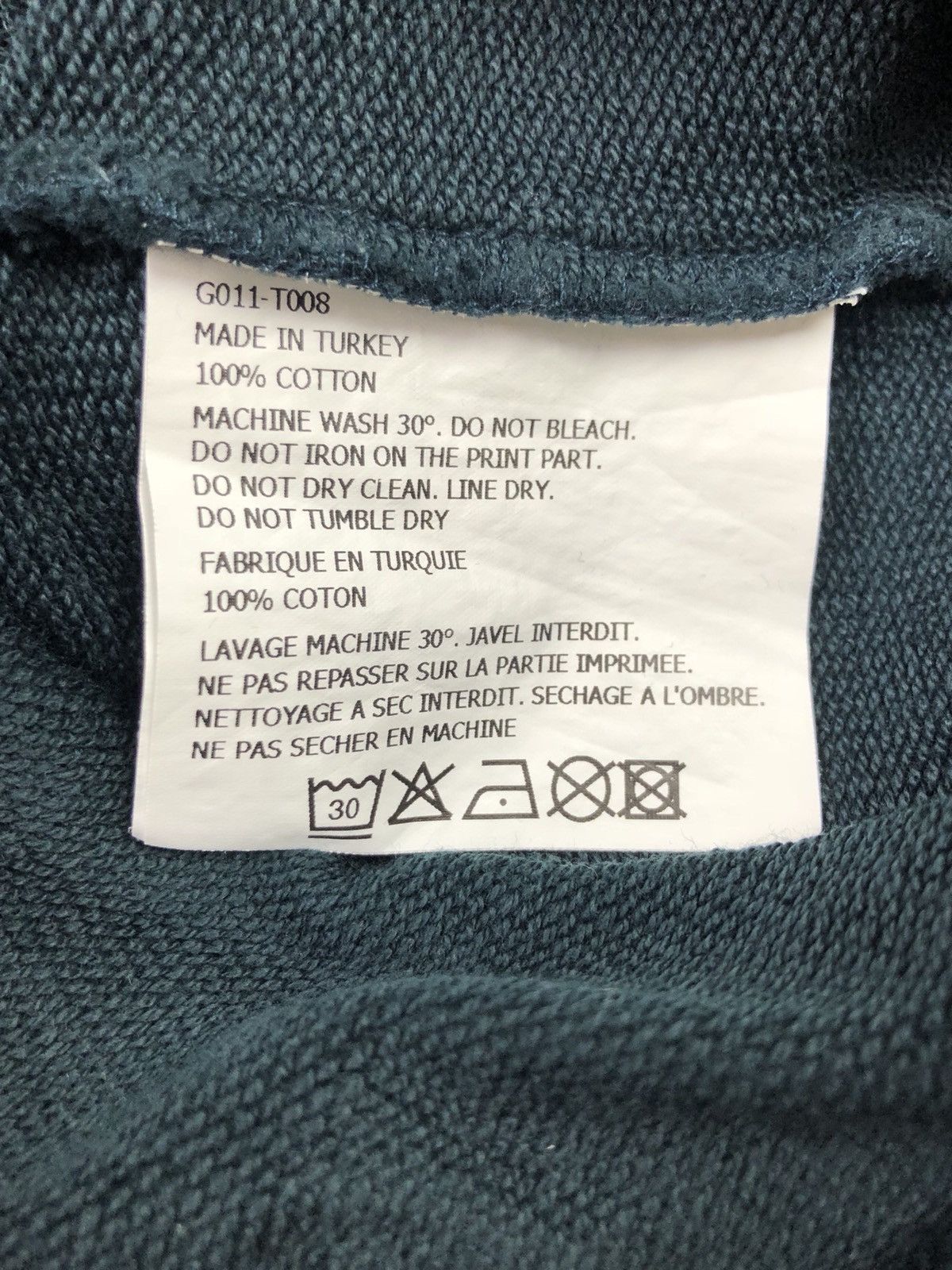 Gosha Rubchinskiy Monogram Logo Hoodie Size US S / EU 44-46 / 1 - 5 Thumbnail