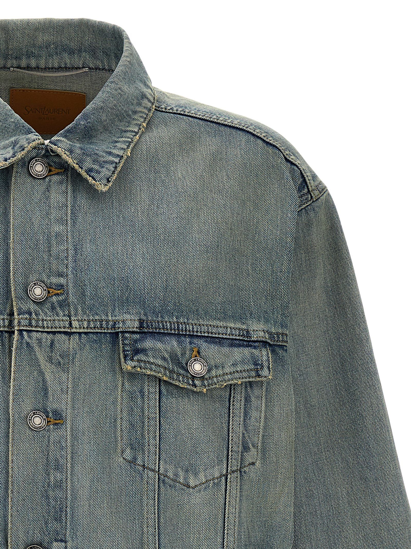Saint Laurent Paris 'Trucker' Jacket Size US M / EU 48-50 / 2 - 3 Thumbnail
