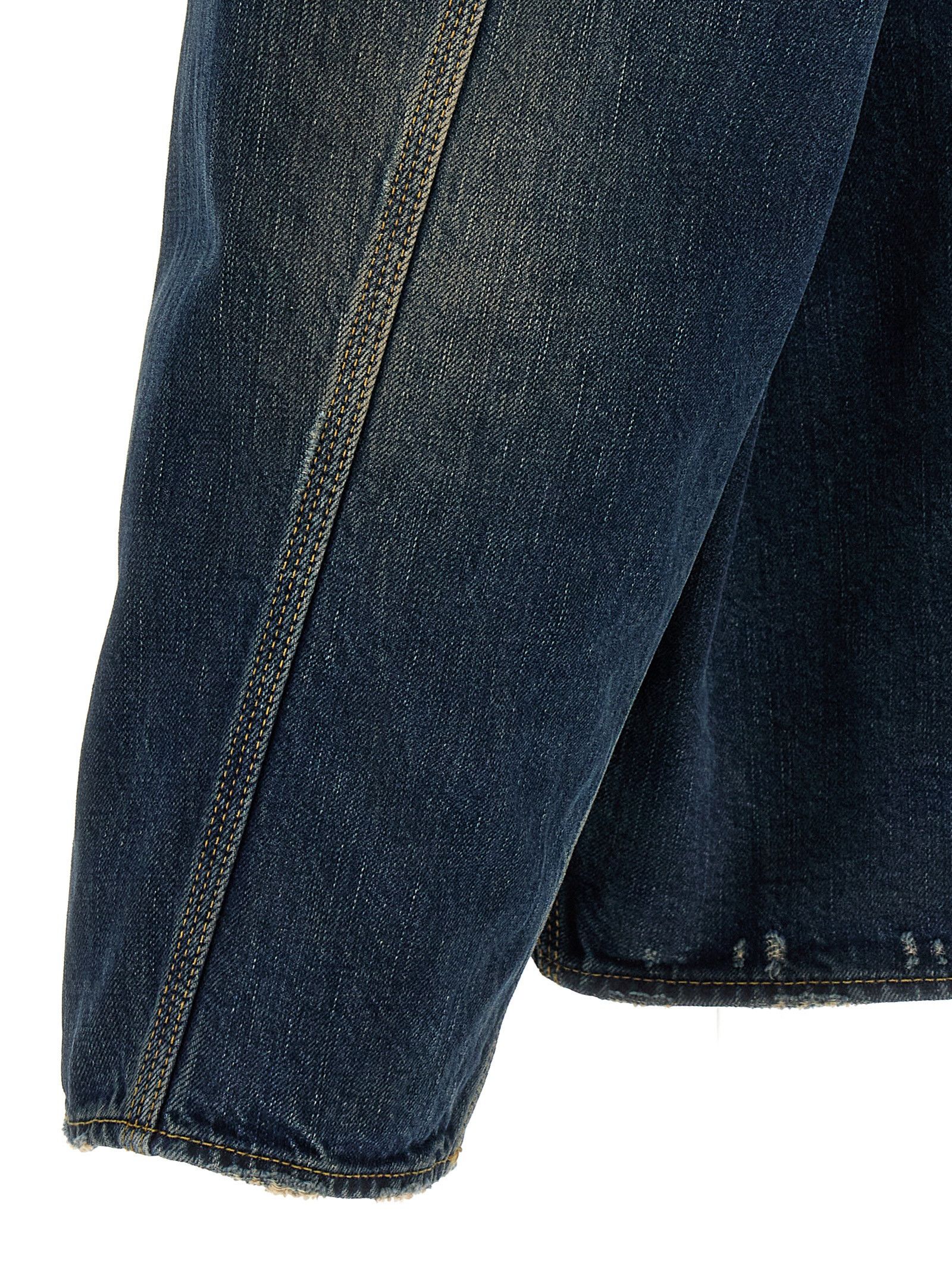 Balenciaga Denim Jacket With Used Effect Size US S / EU 44-46 / 1 - 4 Thumbnail