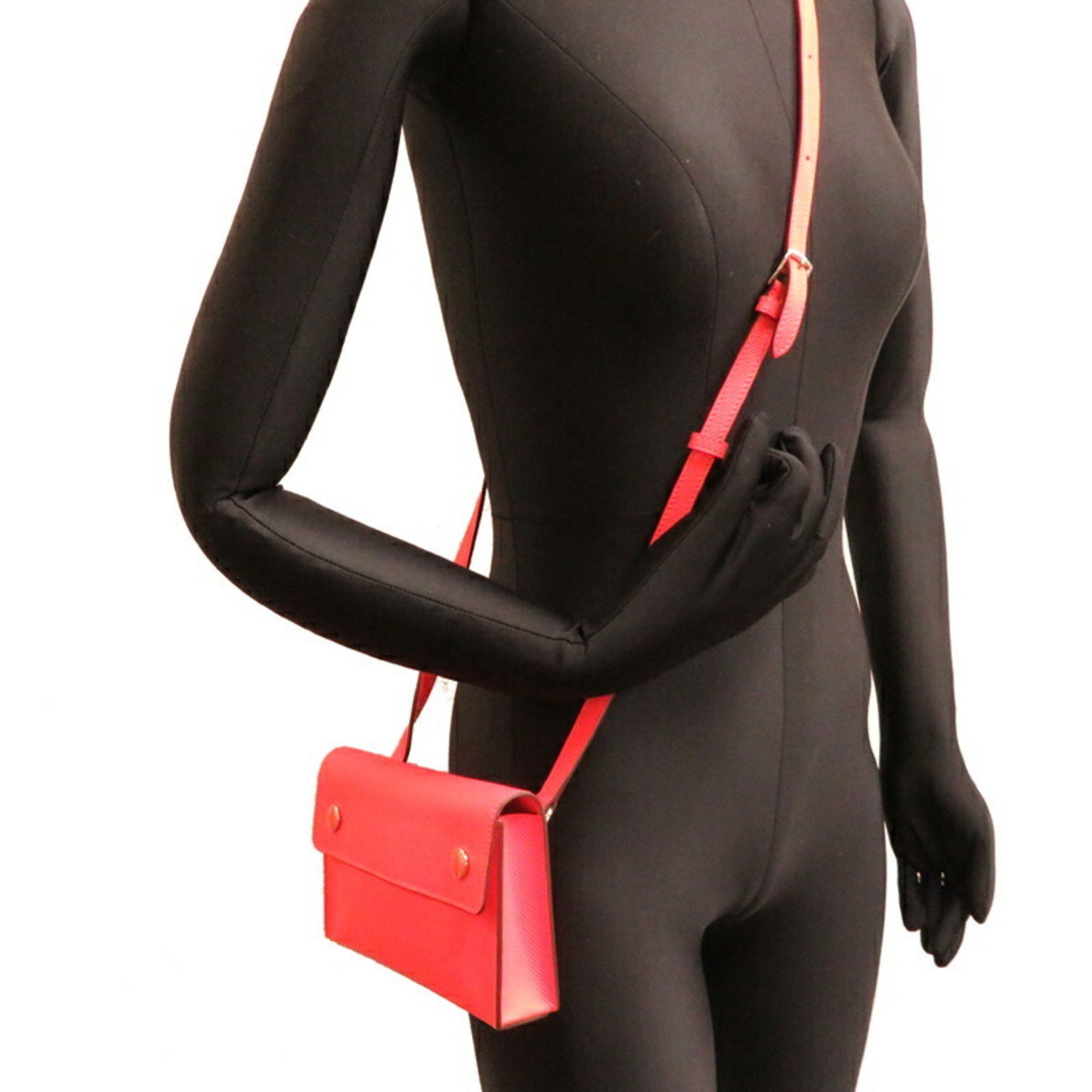 Hermes Hermes Unused W Stamp 2024 Nap to Go Women's Shoulder Bag Epsom Orange Field Size ONE SIZE - 9 Thumbnail