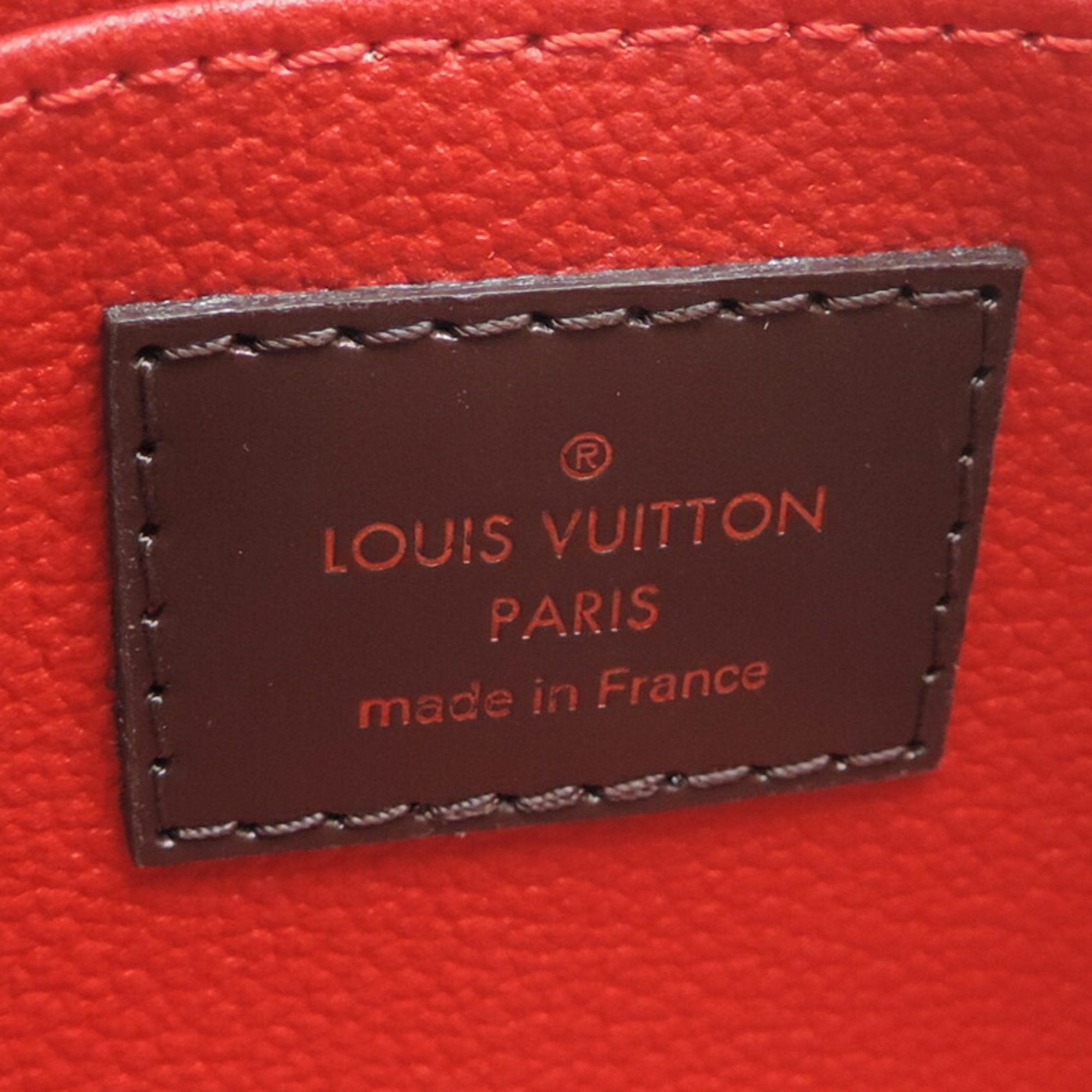 Louis Vuitton Louis Vuitton Pochette Tick PM Women's Pouch N47516 Damier Ebene (Brown) Size ONE SIZE - 6 Thumbnail
