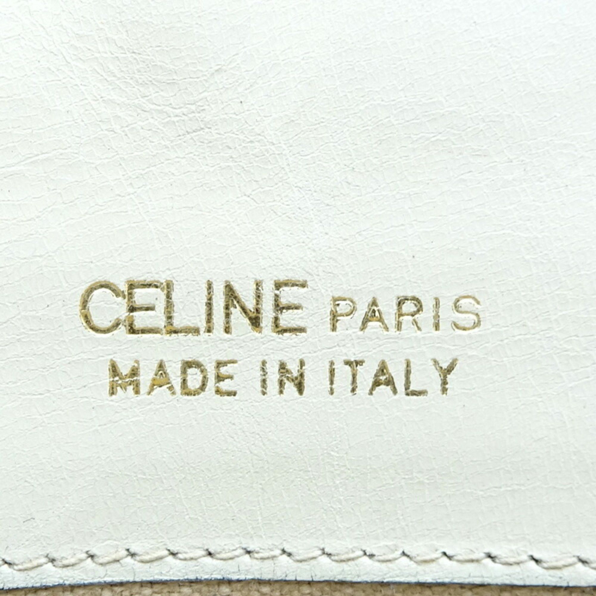 Celine Celine Horsecarriage Women's Shoulder Bag Leather Ivory Size ONE SIZE - 7 Thumbnail