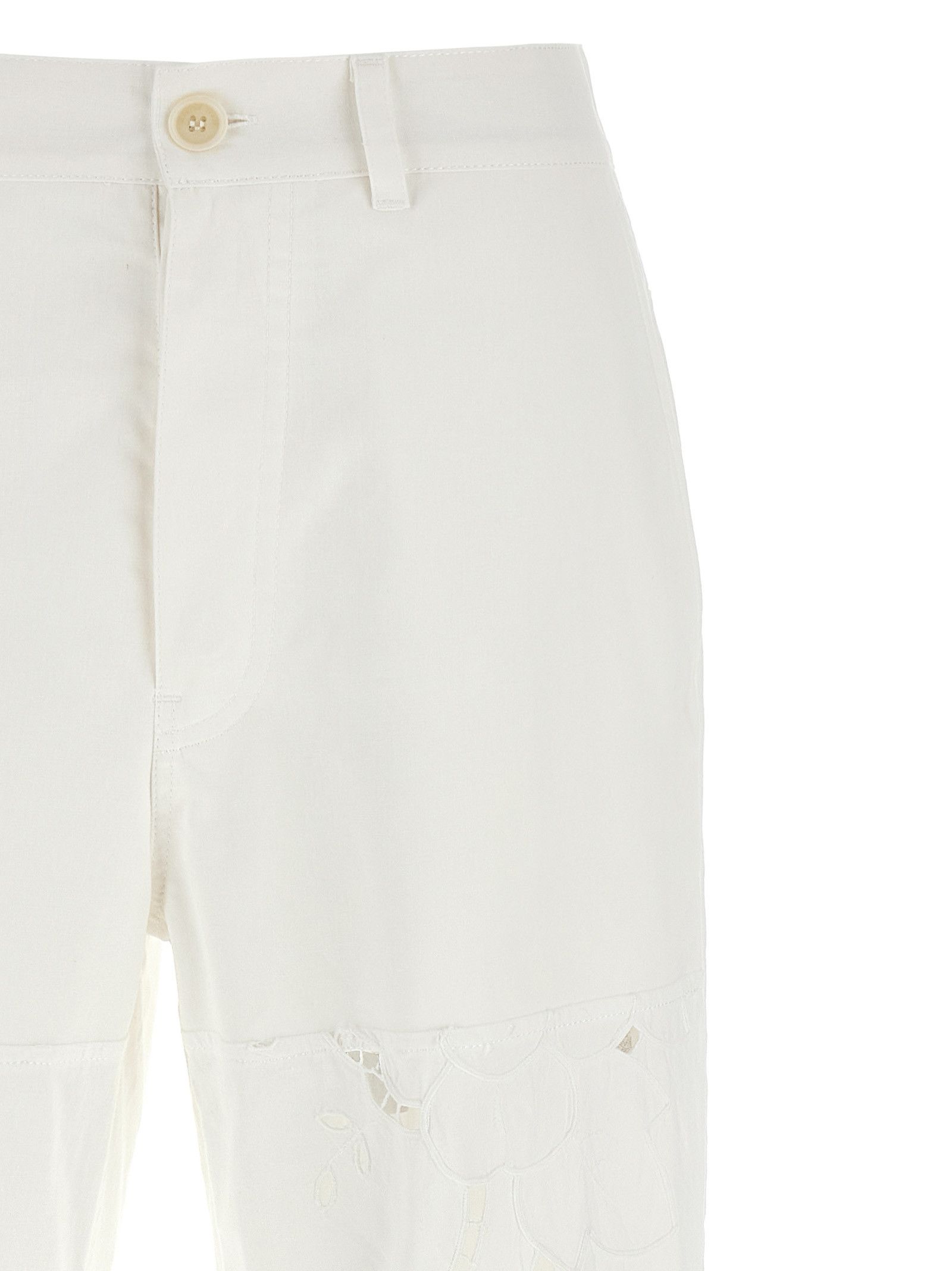 Marine Serre Cut-Out Embroidery Pants Size 33" - 3 Thumbnail