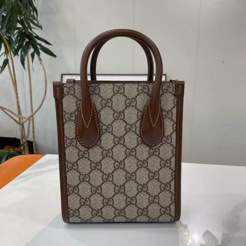Gucci Gucci Mini Tote Bag with Iconic Double G Size ONE SIZE - 2 Thumbnail