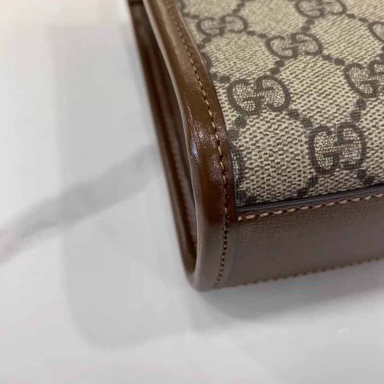 Gucci Gucci Mini Tote Bag with Iconic Double G Size ONE SIZE - 7 Thumbnail