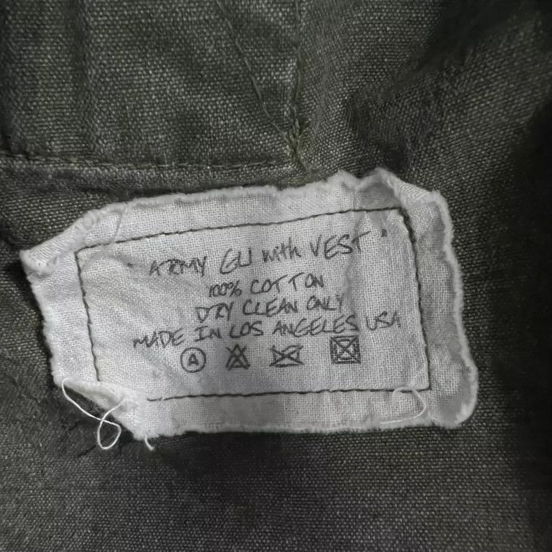 Greg Lauren Greg Lauren Olive Green Layered Jacket Size US M / EU 48-50 / 2 - 3 Thumbnail