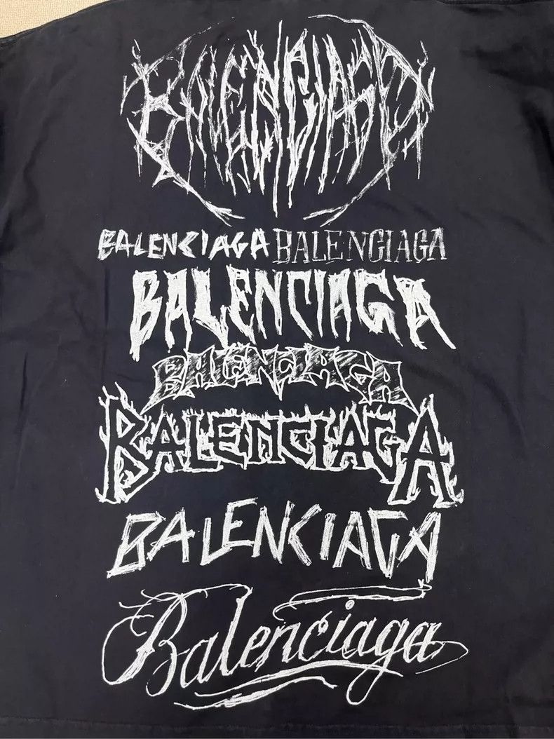 Balenciaga Balenciaga SS24 New Year Long Sleeve T-Shirt Size US S / EU 44-46 / 1 - 3 Thumbnail