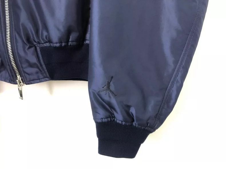Dior Dior x Air Jordan Blue Silk Jacket Size US M / EU 48-50 / 2 - 4 Thumbnail