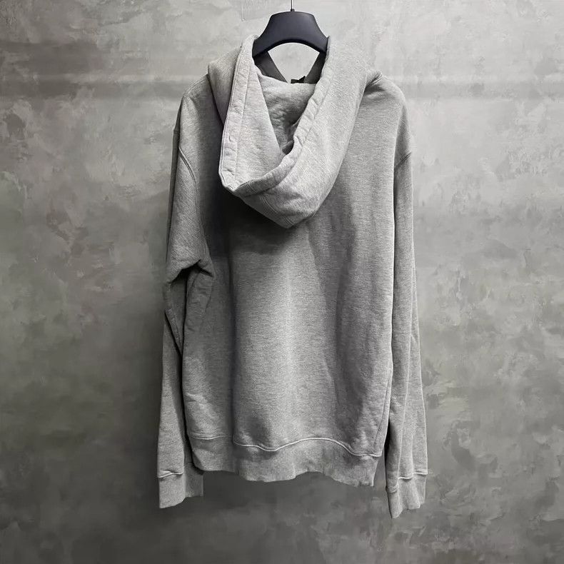 Dior Dior Gray Letter Print Hooded Sweatshirt Size US M / EU 48-50 / 2 - 2 Thumbnail