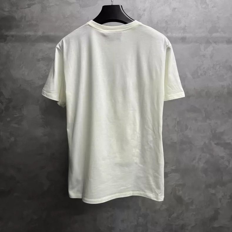 Gucci Ivory Short Sleeve T-shirt with Print