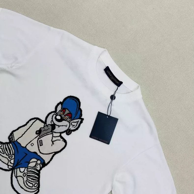 Louis Vuitton Louis Vuitton Wolf Knit Short Sleeve Shirt Size US XS / EU 42 / 0 - 2 Thumbnail