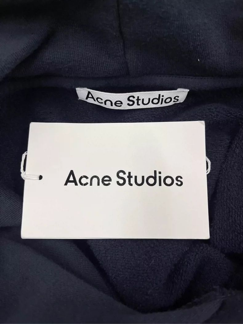 Acne Studios Acne Studios Black Hooded Long Sleeve Sweatshirt Size US S / EU 44-46 / 1 - 5 Thumbnail