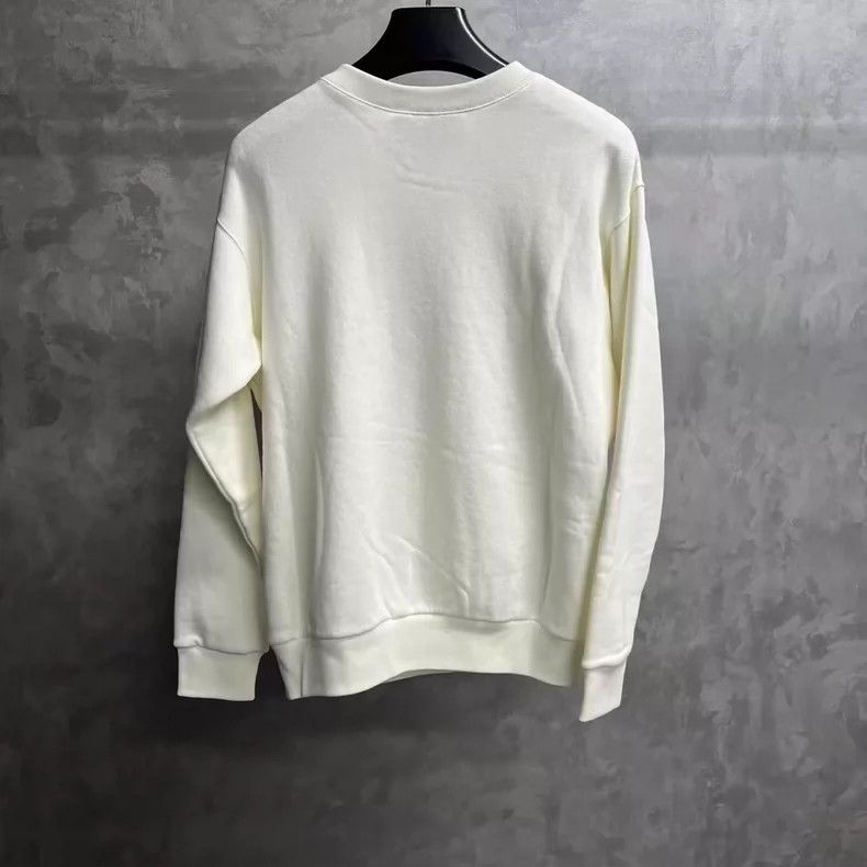 Gucci Gucci Ivory Long Sleeve Sweatshirt with Logo Size US XXS / EU 40 - 2 Thumbnail