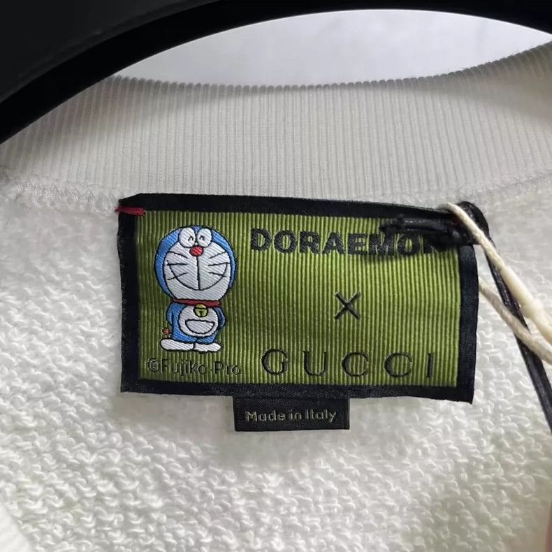 Gucci Gucci Ivory Long Sleeve Sweatshirt with Logo Size US XXS / EU 40 - 3 Thumbnail