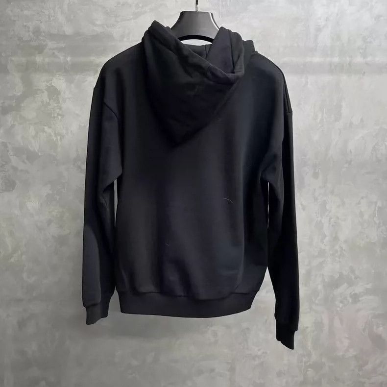 Celine Celine Black Logo Hoodie With Drawstring Size US XS / EU 42 / 0 - 2 Thumbnail