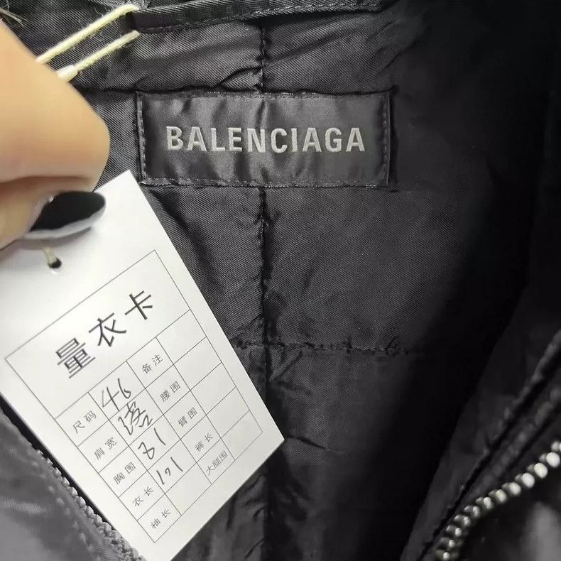 Balenciaga Balenciaga Black Long Sleeve Coat Size US L / EU 52-54 / 3 - 3 Thumbnail