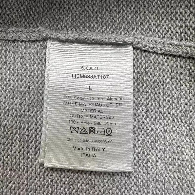 Dior DIOR Logo Knit Sweater Size L Size US L / EU 52-54 / 3 - 4 Thumbnail
