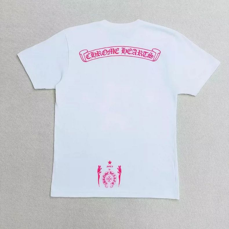Chrome Hearts Chrome Hearts Graffiti Logo Short Sleeve Shirt Size US M / EU 48-50 / 2 - 2 Thumbnail