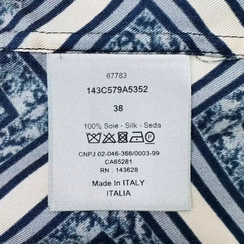 Dior Dior Poker Pattern Short Sleeve Shirt Size US M / EU 48-50 / 2 - 3 Thumbnail