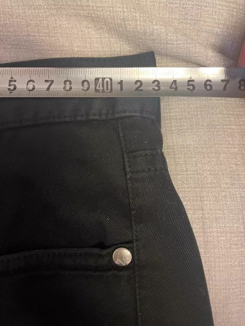 Ermenegildo Zegna Ermenegildo Zegna Black Casual Cotton Pants Size US 34 / EU 50 - 8 Thumbnail