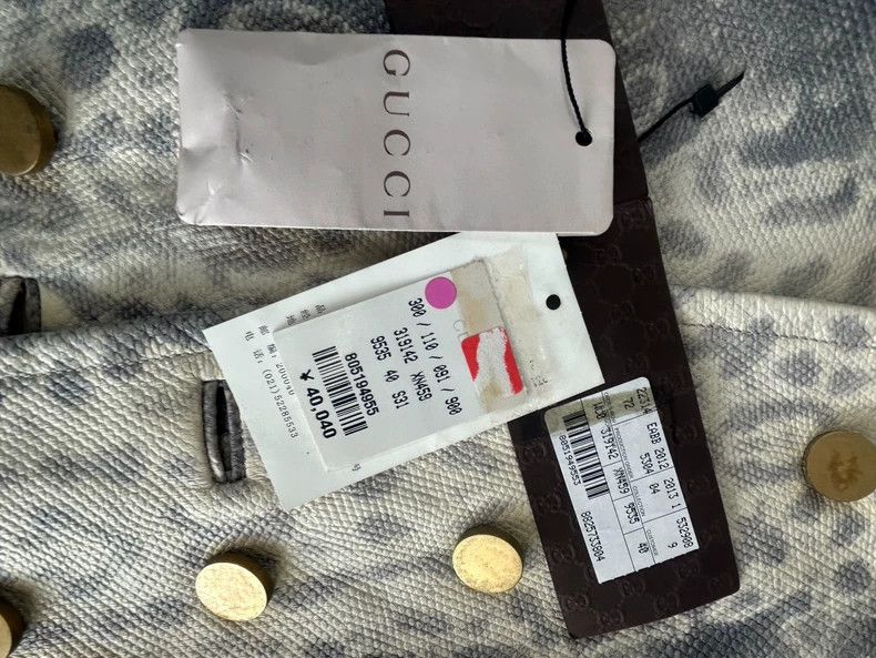 Gucci Gucci Snake Print Leather Jacket Size US M / EU 48-50 / 2 - 5 Thumbnail