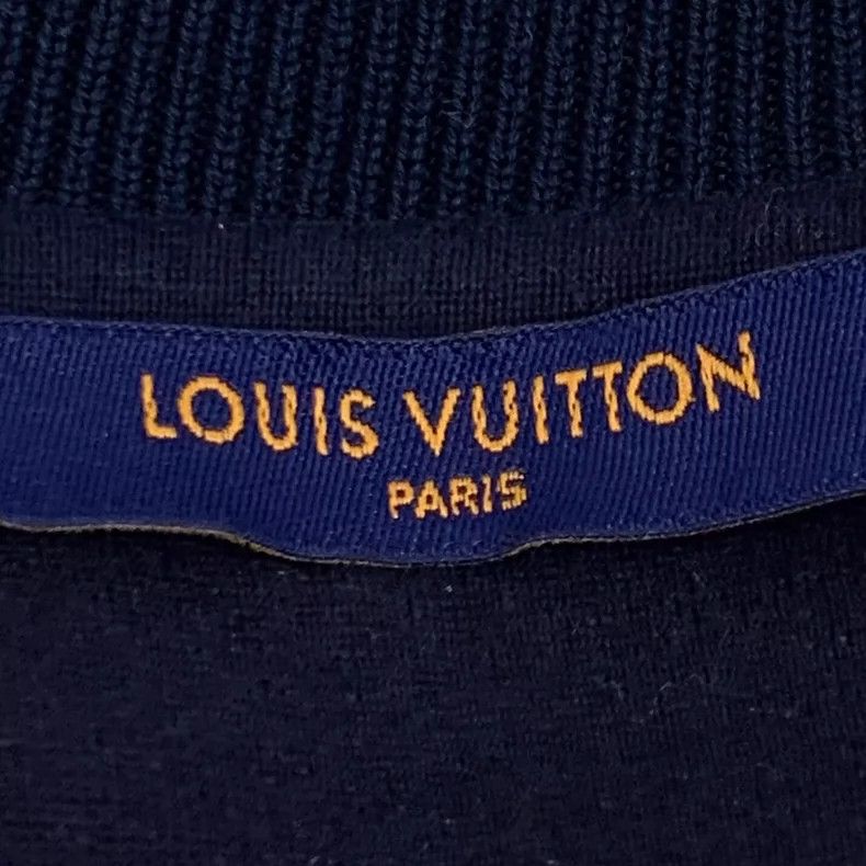 Louis Vuitton Louis Vuitton Blue Logo Long Sleeve Sweatshirt Size US M / EU 48-50 / 2 - 5 Thumbnail