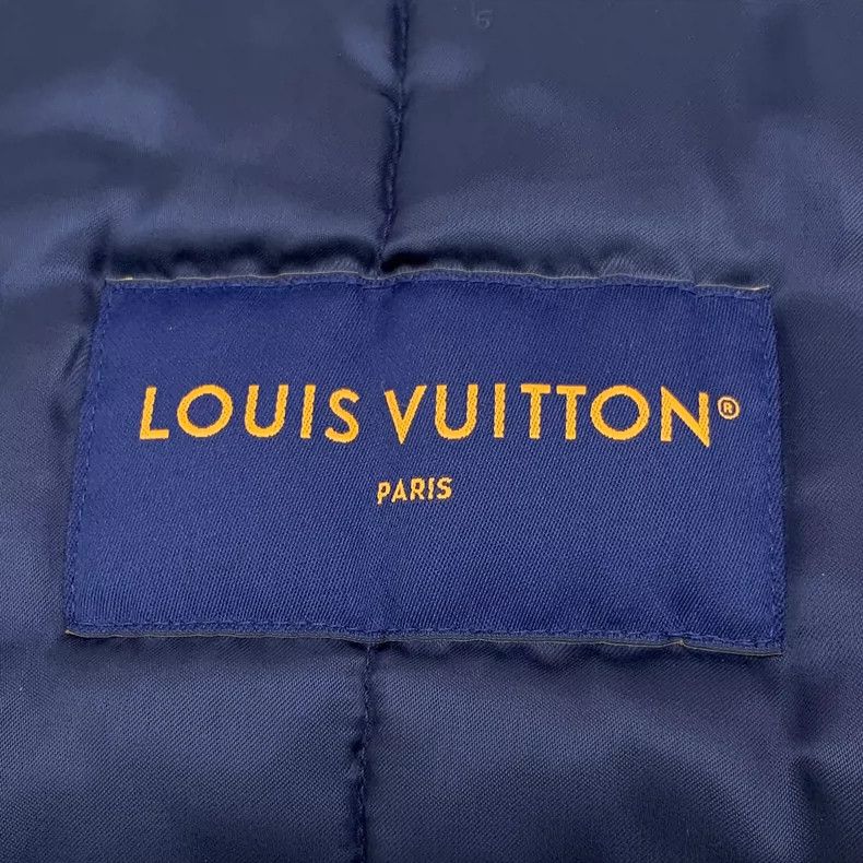 Louis Vuitton Louis Vuitton Logo Blue Long Sleeve Jacket Size US XXL / EU 58 / 5 - 6 Thumbnail