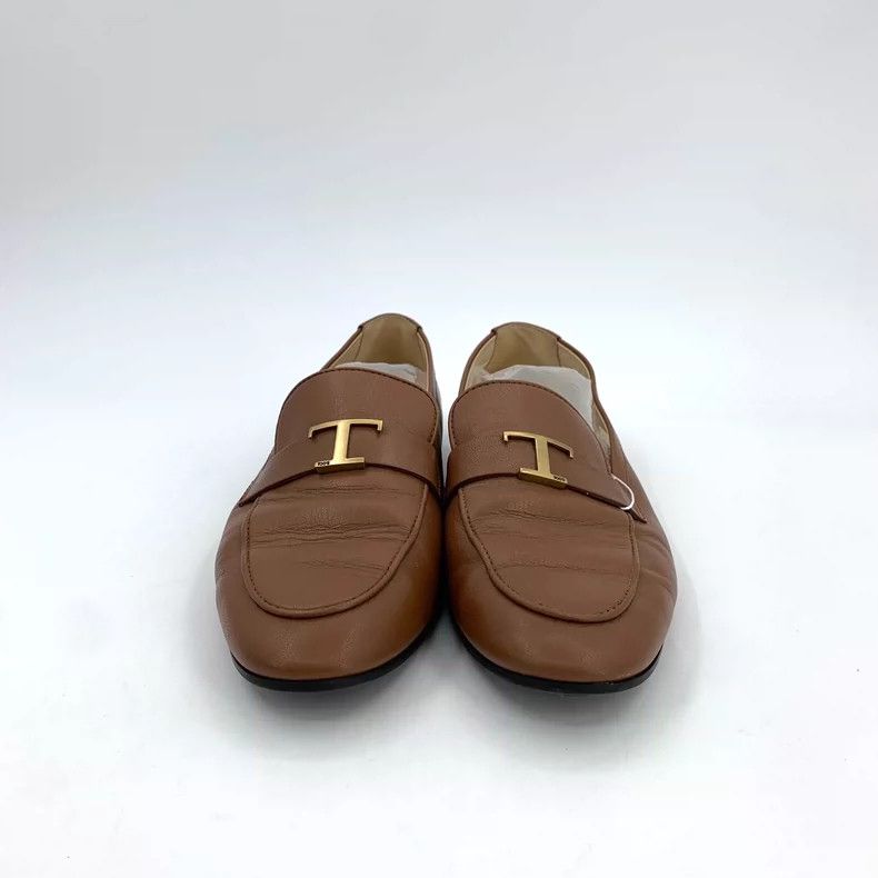 Tod's Tod's Brown Flat Slip-On Loafers Size 40 Size US 10 / EU 43 - 3 Thumbnail