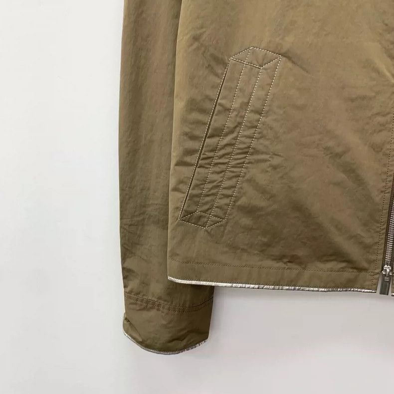 Hermes Hermes Olive Green Long Sleeve Jacket Size US S / EU 44-46 / 1 - 4 Thumbnail
