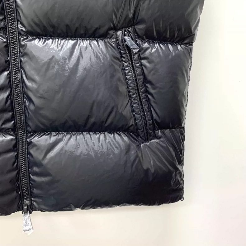 Moncler Genius Moncler Black Logo Zip Puffer Vest 5XL Size US XXL / EU 58 / 5 - 4 Thumbnail