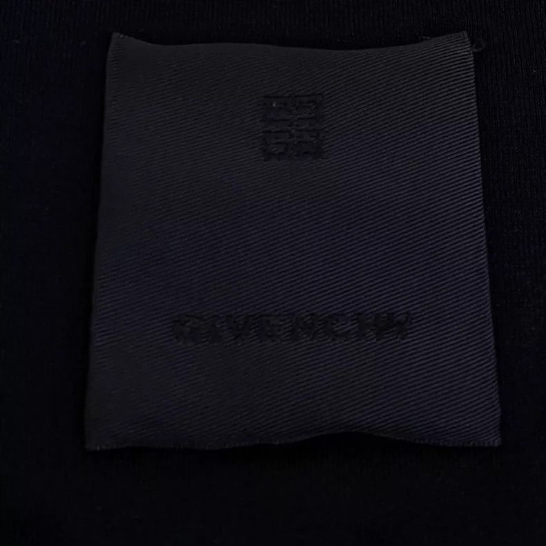 Givenchy Givenchy Black Logo Cotton Short Sleeve T-Shirt Size US L / EU 52-54 / 3 - 6 Thumbnail