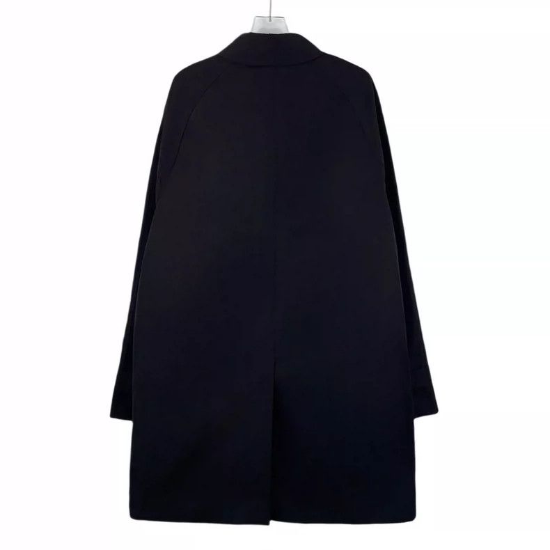 Burberry Burberry Black Long Sleeve Overcoat Size 50 Size US L / EU 52-54 / 3 - 2 Thumbnail