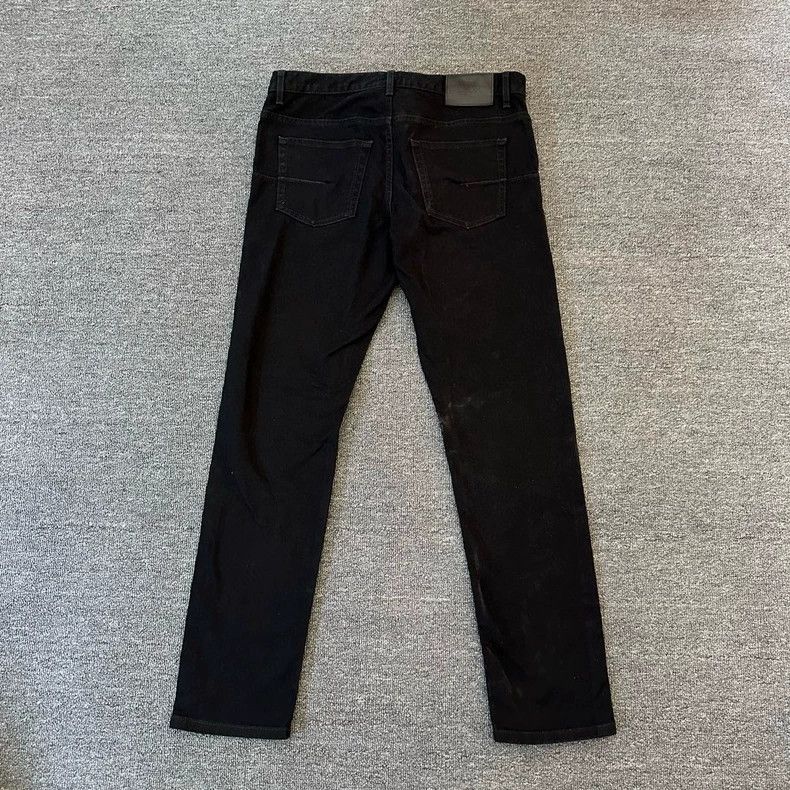 Dior DIOR Black Straight Leg Denim Pants for Men Size US 31 - 2 Thumbnail