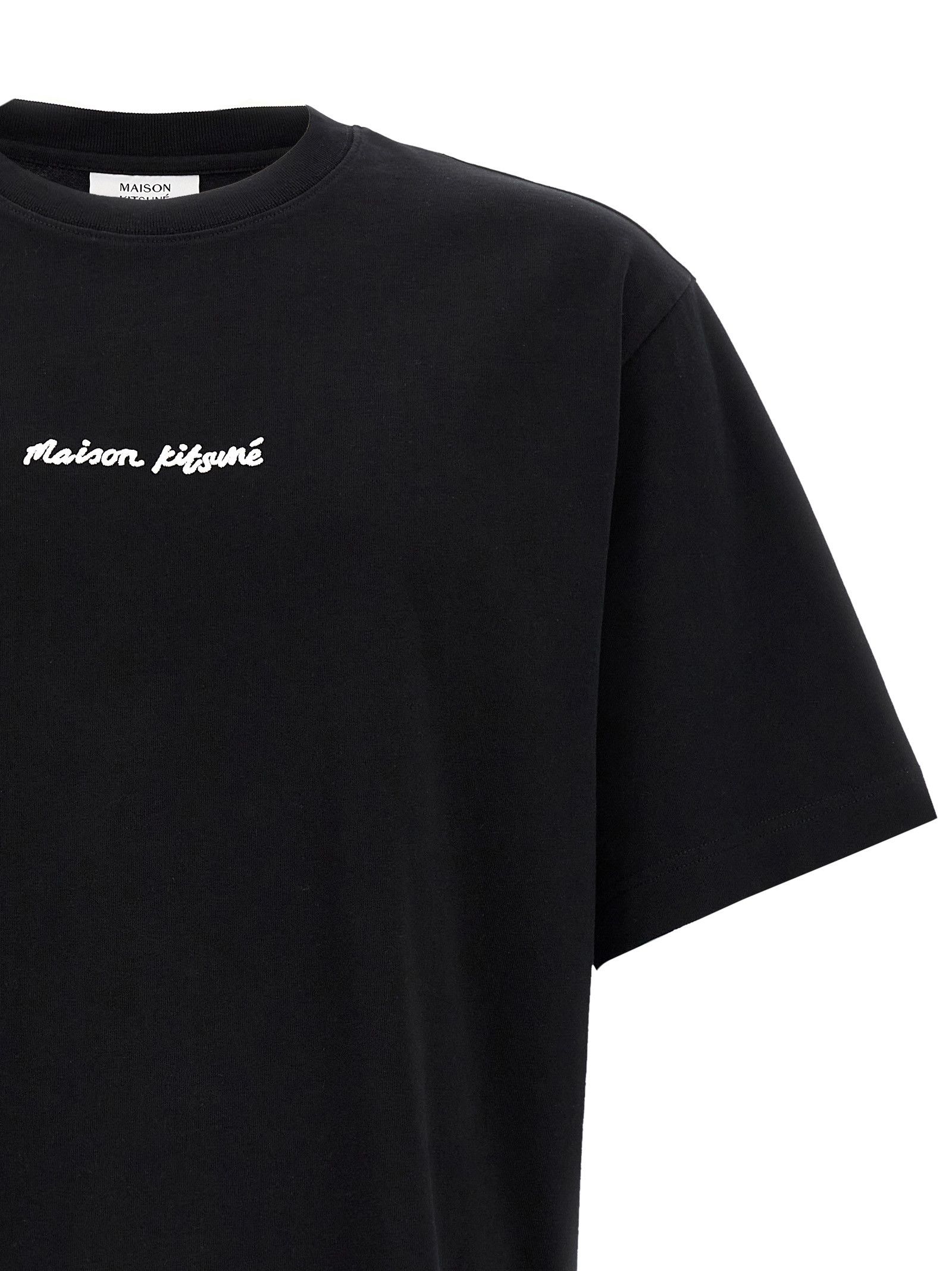 Maison Kitsune Logo Embroidery T-Shirt Size US XS / EU 42 / 0 - 3 Thumbnail
