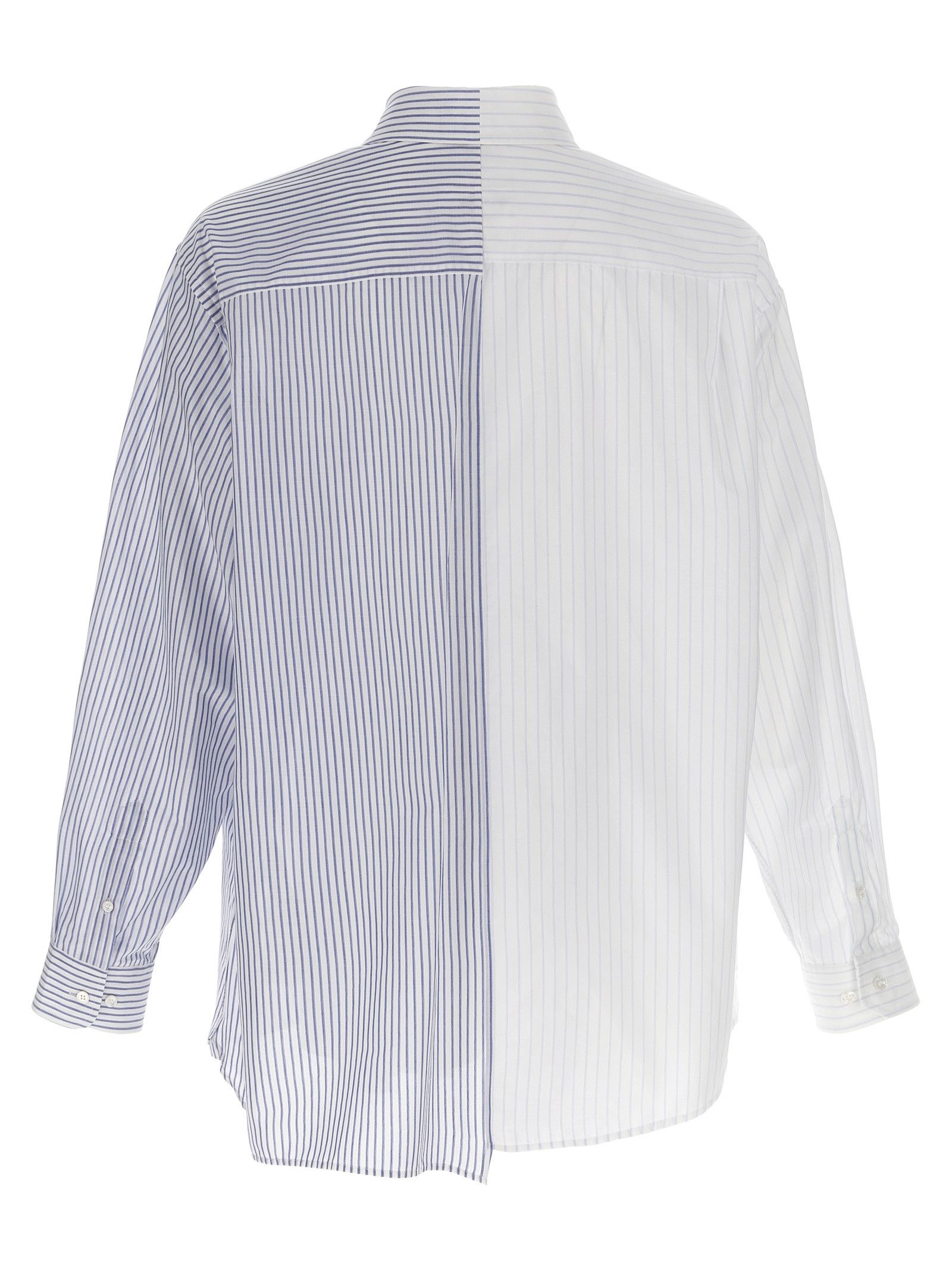 Maison Margiela 'Numeric Signature Mm6' Asymmetric Shirt Size US M / EU 48-50 / 2 - 2 Thumbnail