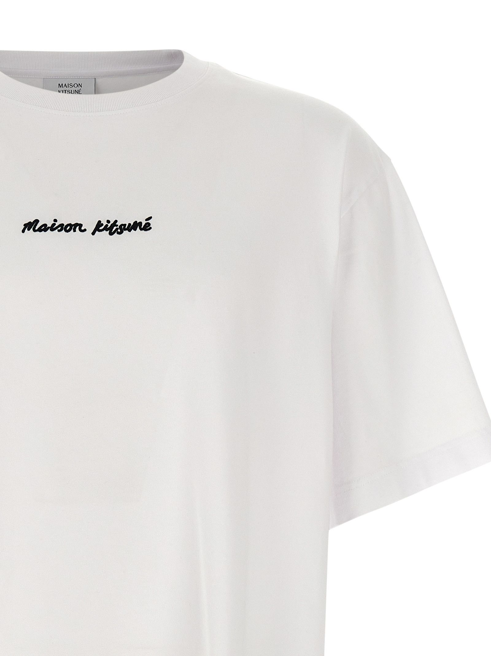 Maison Kitsune Logo Embroidery T-Shirt Size US S / EU 44-46 / 1 - 3 Thumbnail