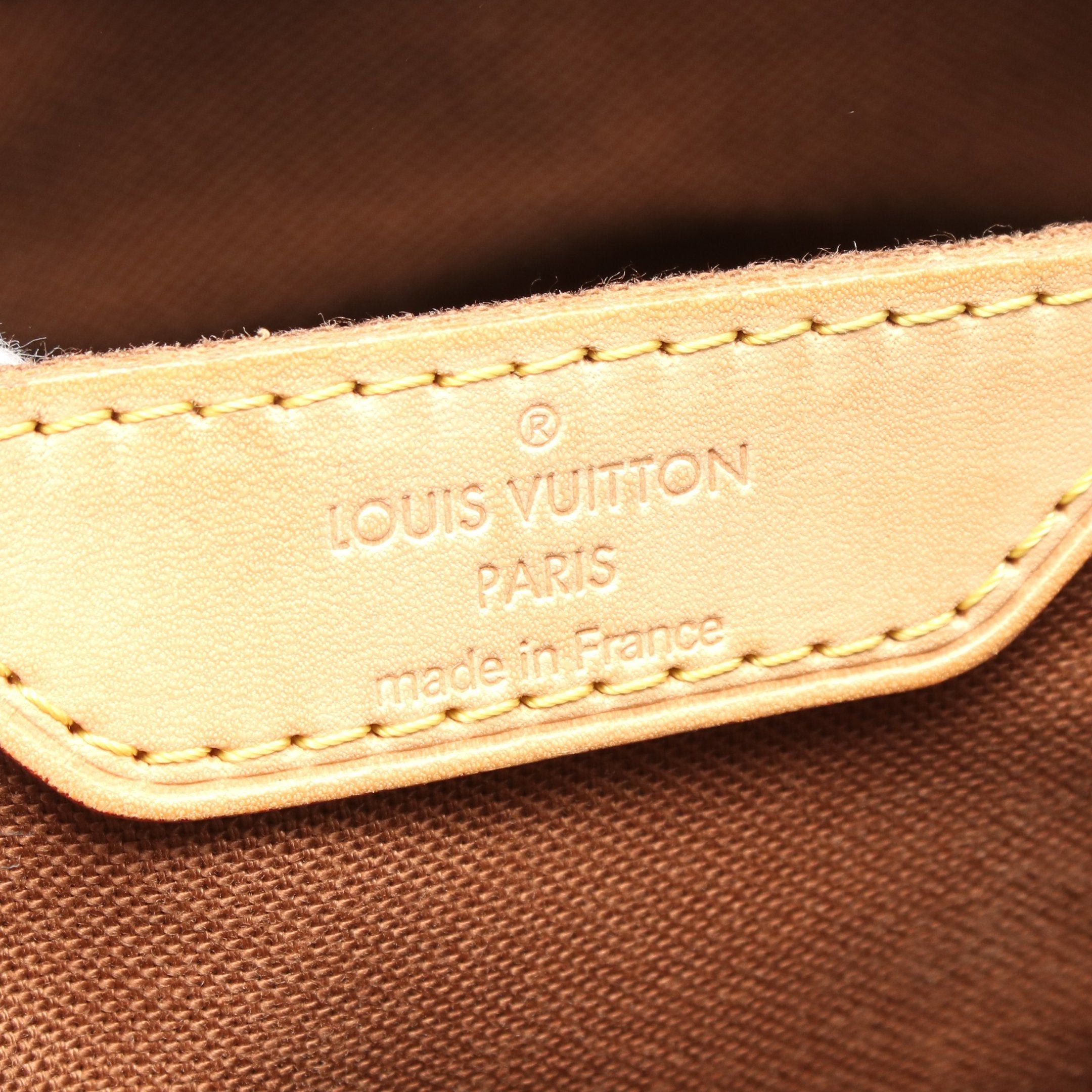 Louis Vuitton Louis Vuitton Palermo Gm Monogram Shoulder Bag Leather Brown Size ONE SIZE - 4 Thumbnail
