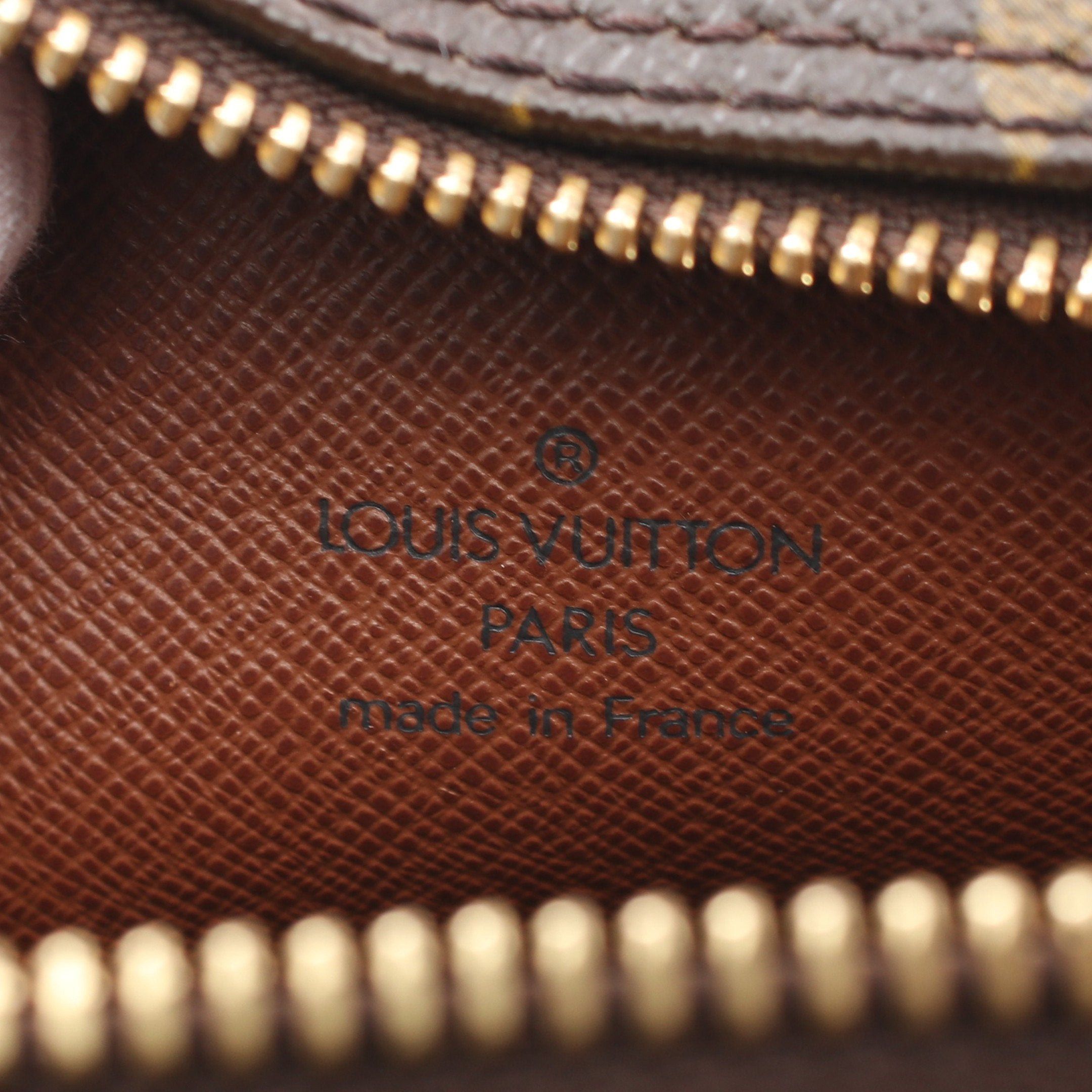 Louis Vuitton Louis Vuitton Danube Monogram Shoulder Bag Leather Brown Size ONE SIZE - 4 Thumbnail