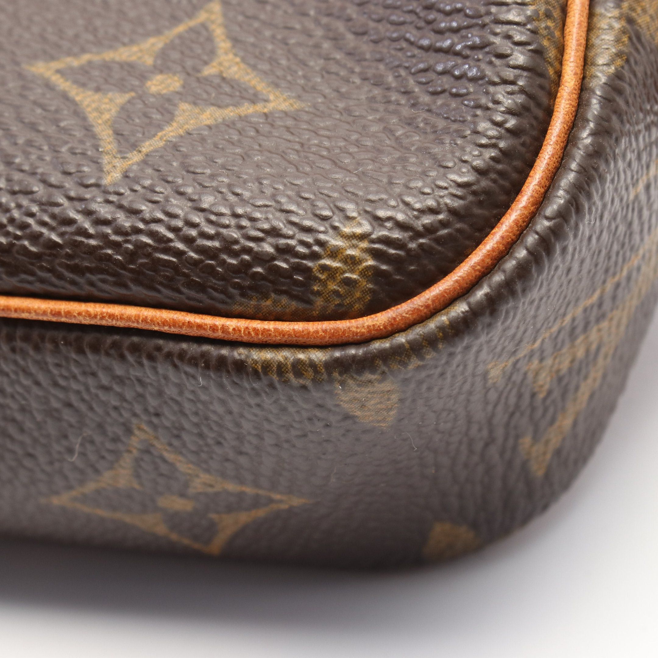 Louis Vuitton Louis Vuitton Marly Monogram Shoulder Bag Leather Brown Size ONE SIZE - 8 Thumbnail
