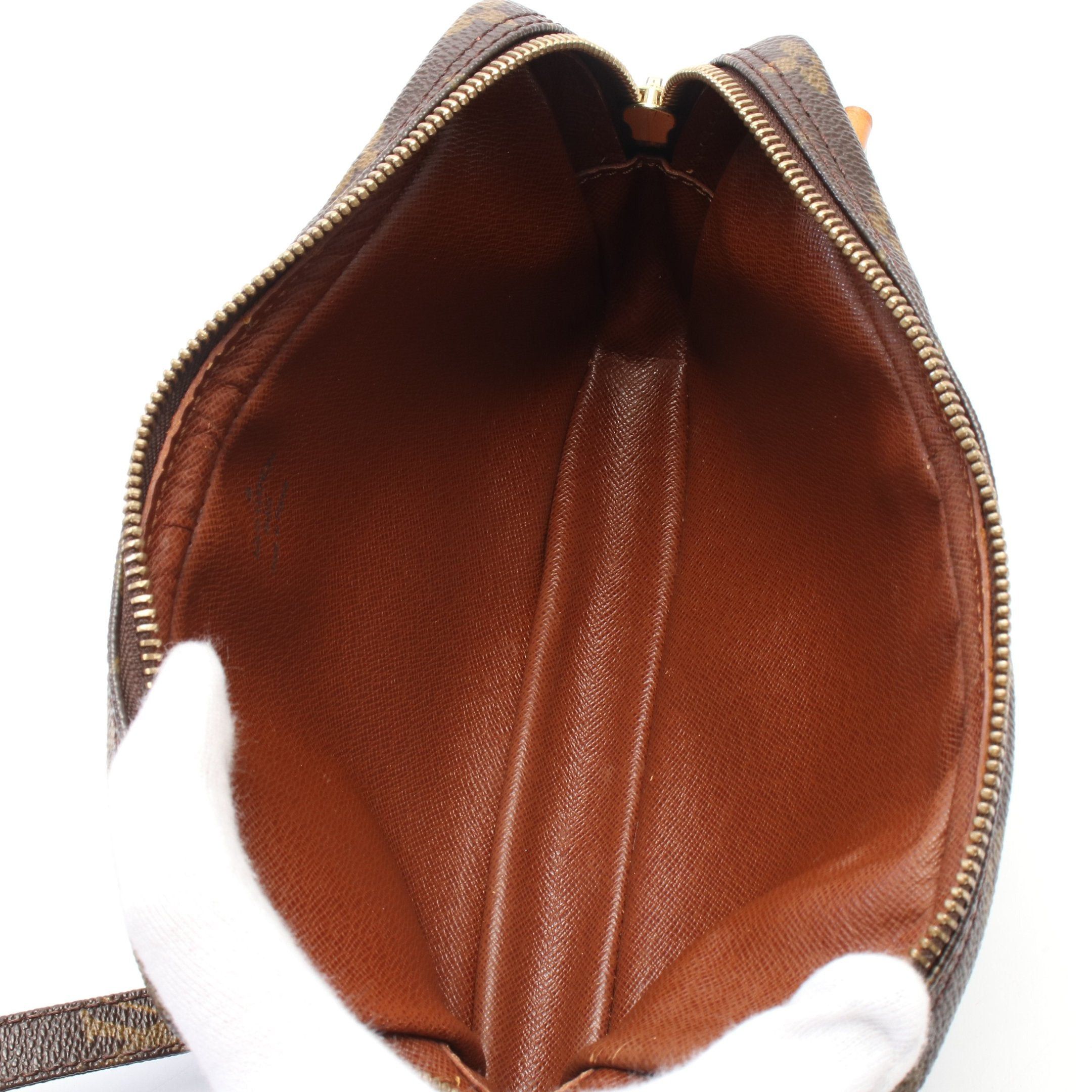 Louis Vuitton Louis Vuitton Marly Monogram Shoulder Bag Leather Brown Size ONE SIZE - 3 Thumbnail
