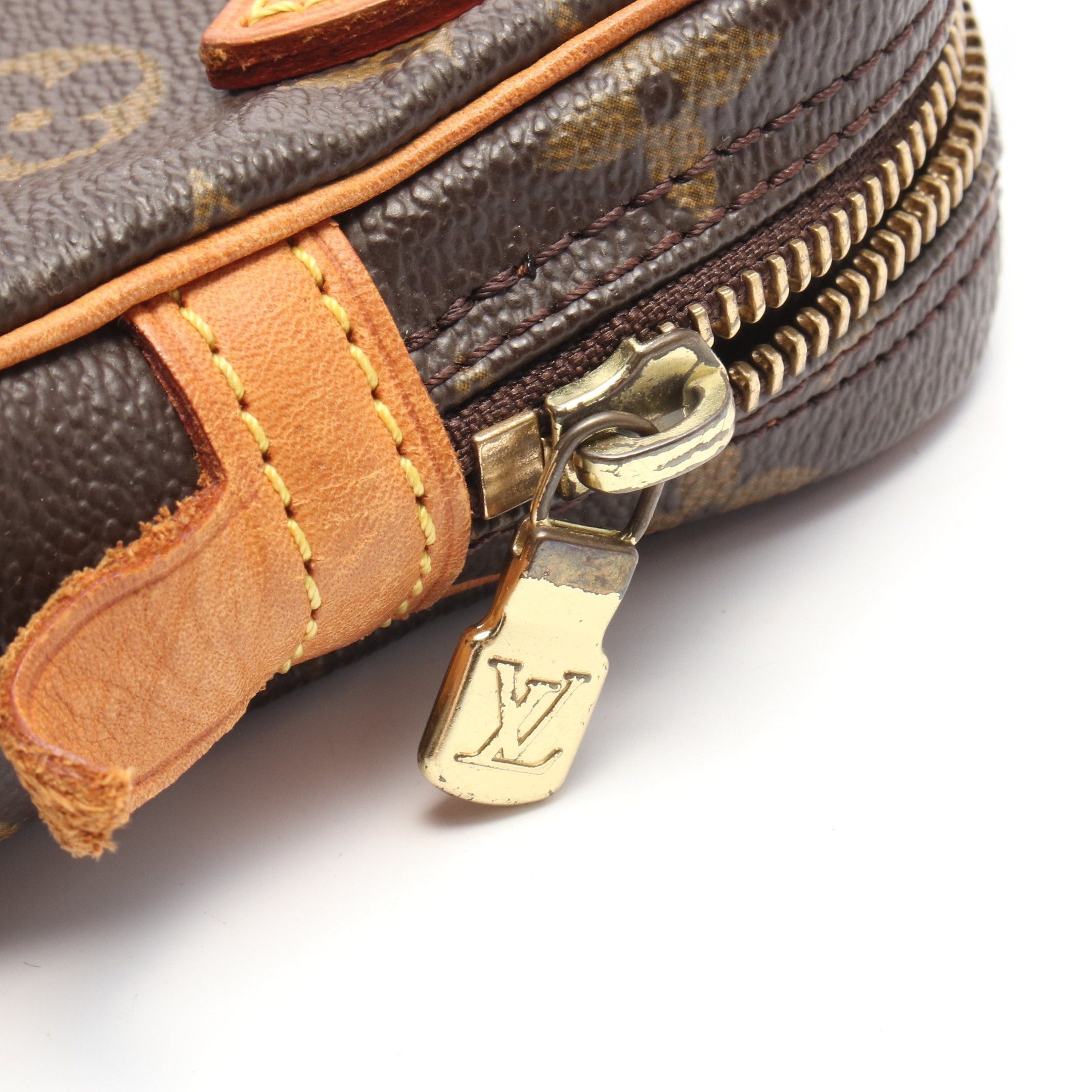 Louis Vuitton Louis Vuitton Marly Monogram Shoulder Bag Leather Brown Size ONE SIZE - 7 Thumbnail