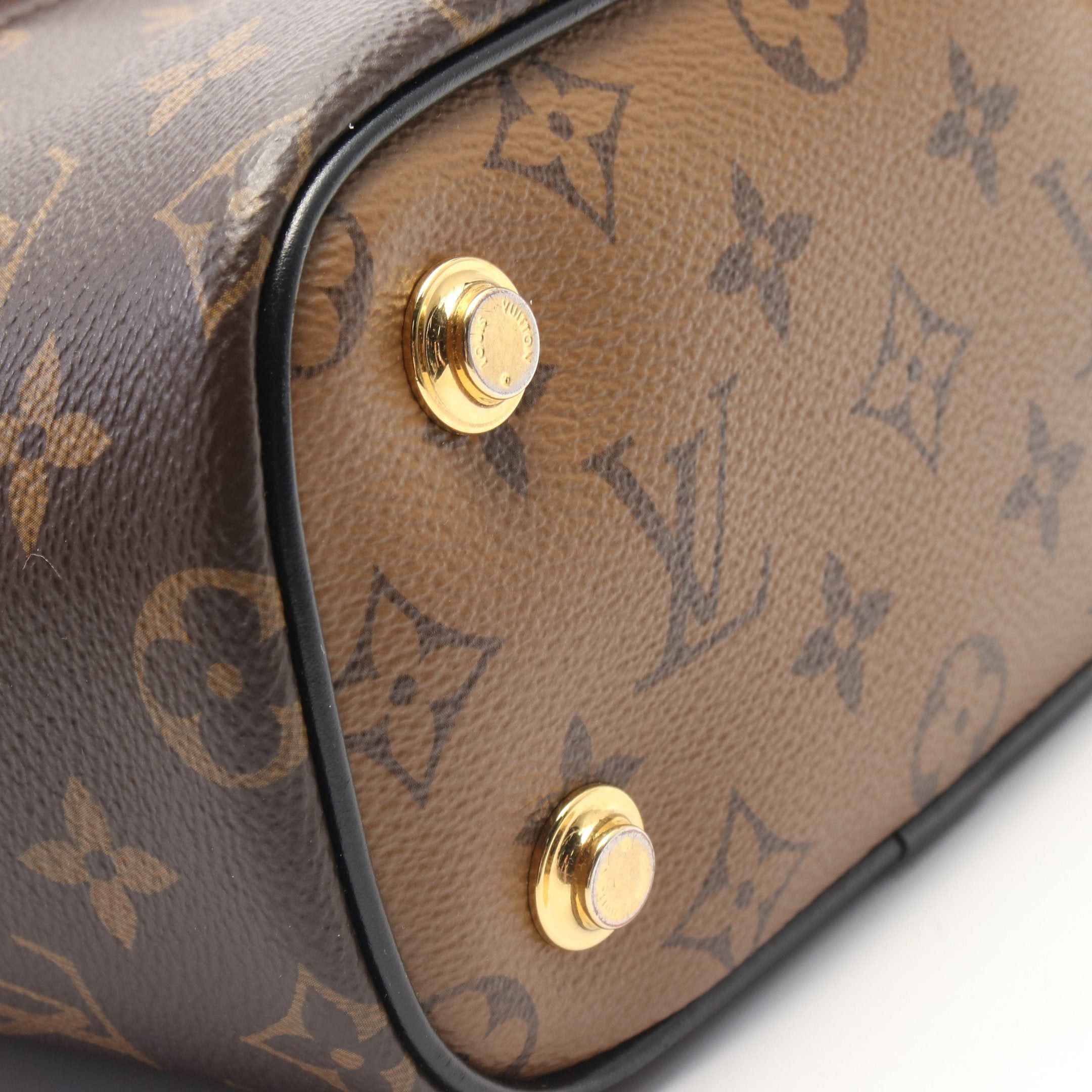 Louis Vuitton Louis Vuitton Vanity Nv Pm Monogram Reverse Handbag Bag Leather Brown Black Size ONE SIZE - 7 Thumbnail