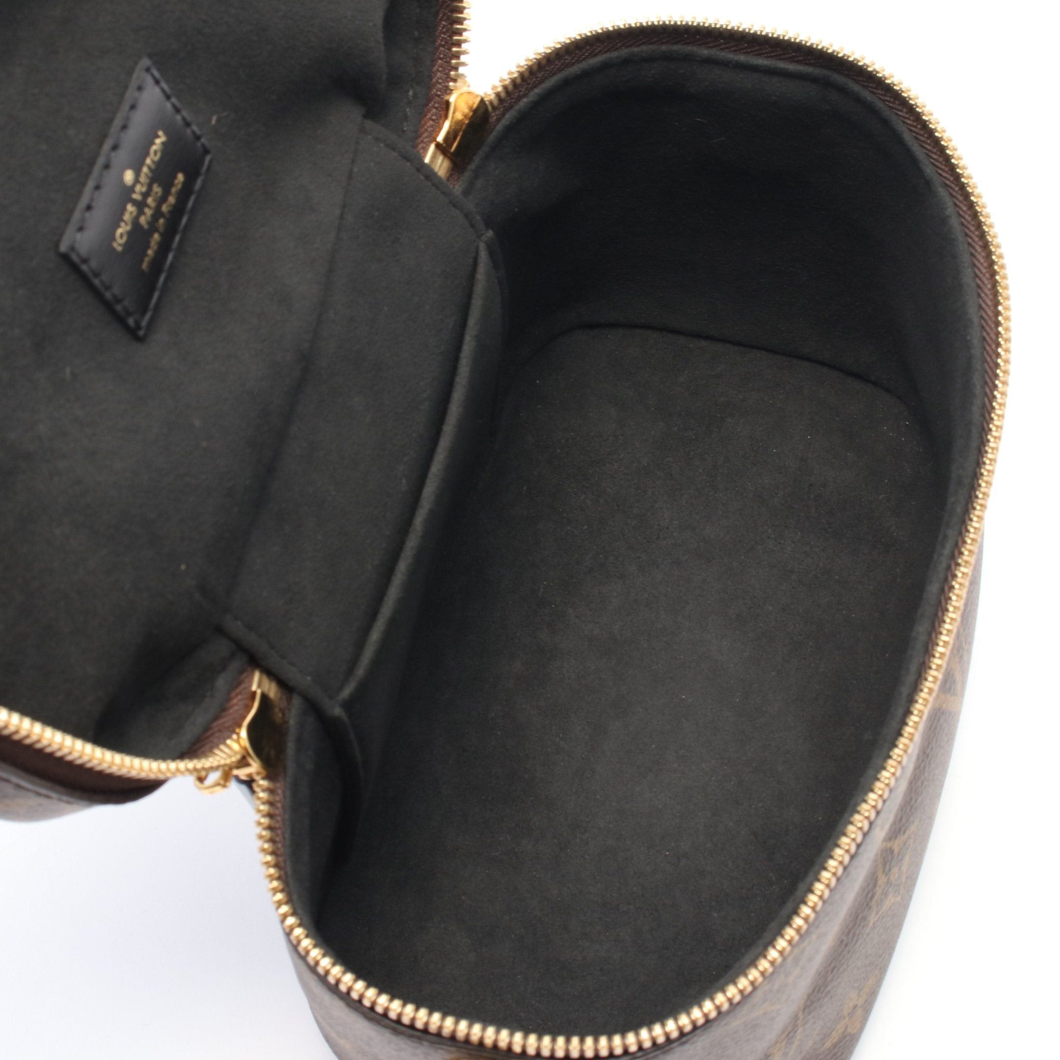 Louis Vuitton Louis Vuitton Vanity Nv Pm Monogram Reverse Handbag Bag Leather Brown Black Size ONE SIZE - 3 Thumbnail