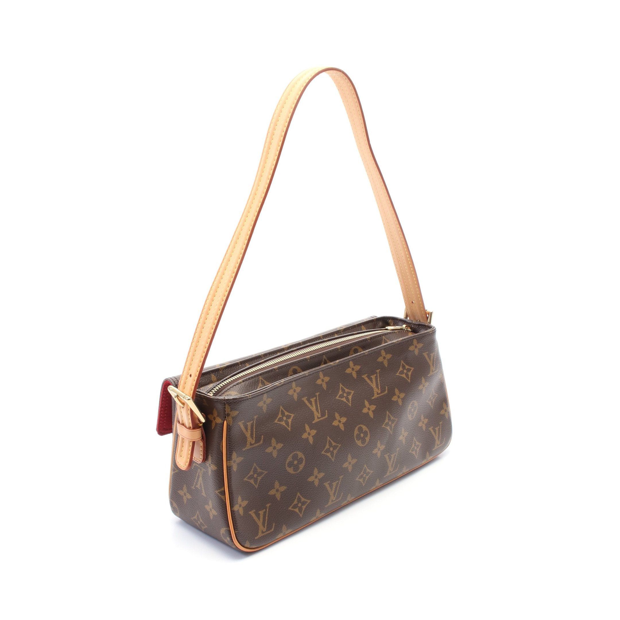 Louis Vuitton Louis Vuitton Vivacite Mm Monogram Shoulder Bag Leather Brown Size ONE SIZE - 2 Thumbnail