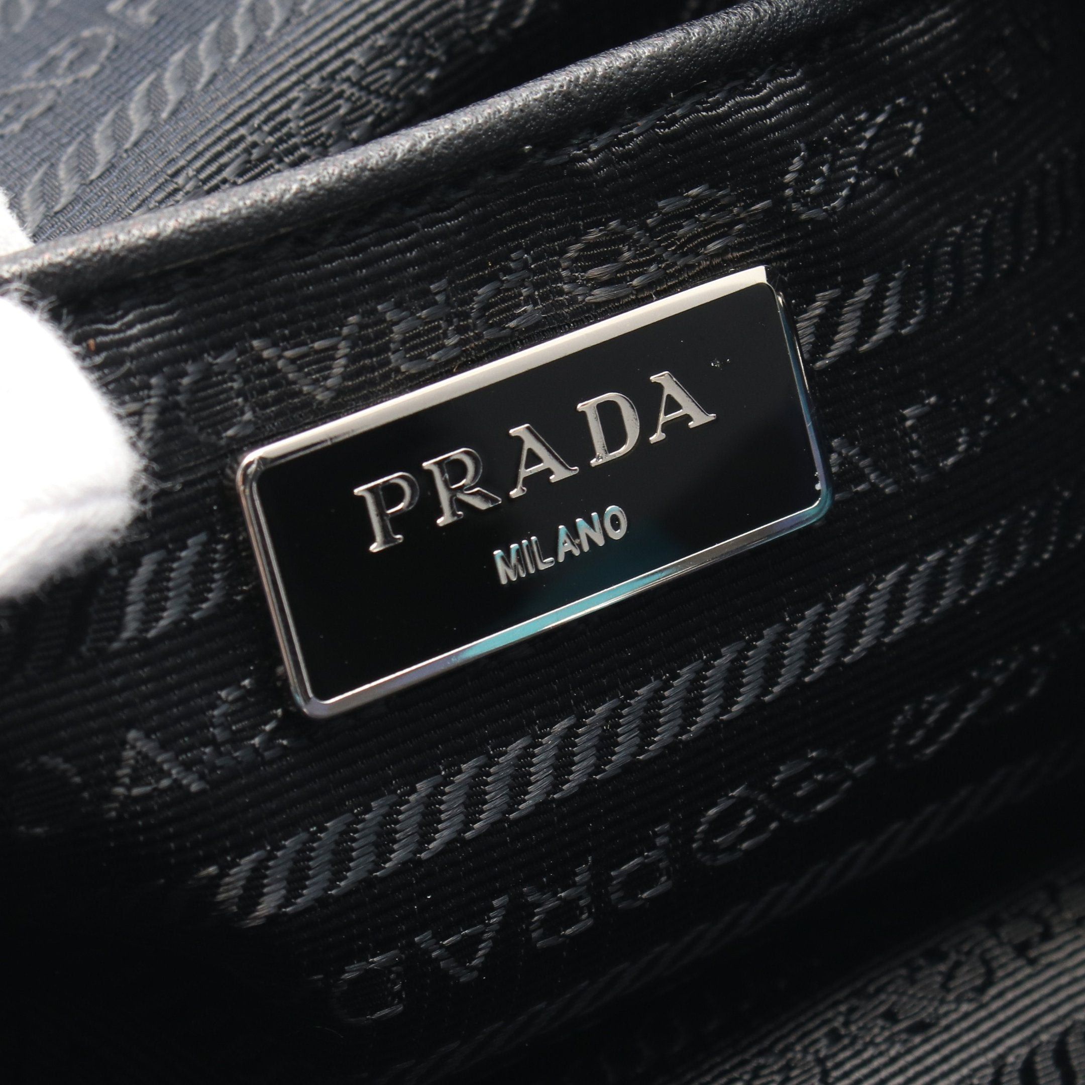 Prada Prada Tessuto Camoufl Backpack Rucksack Camouflage Nylon Leather Blue Navy Black Size ONE SIZE - 4 Thumbnail