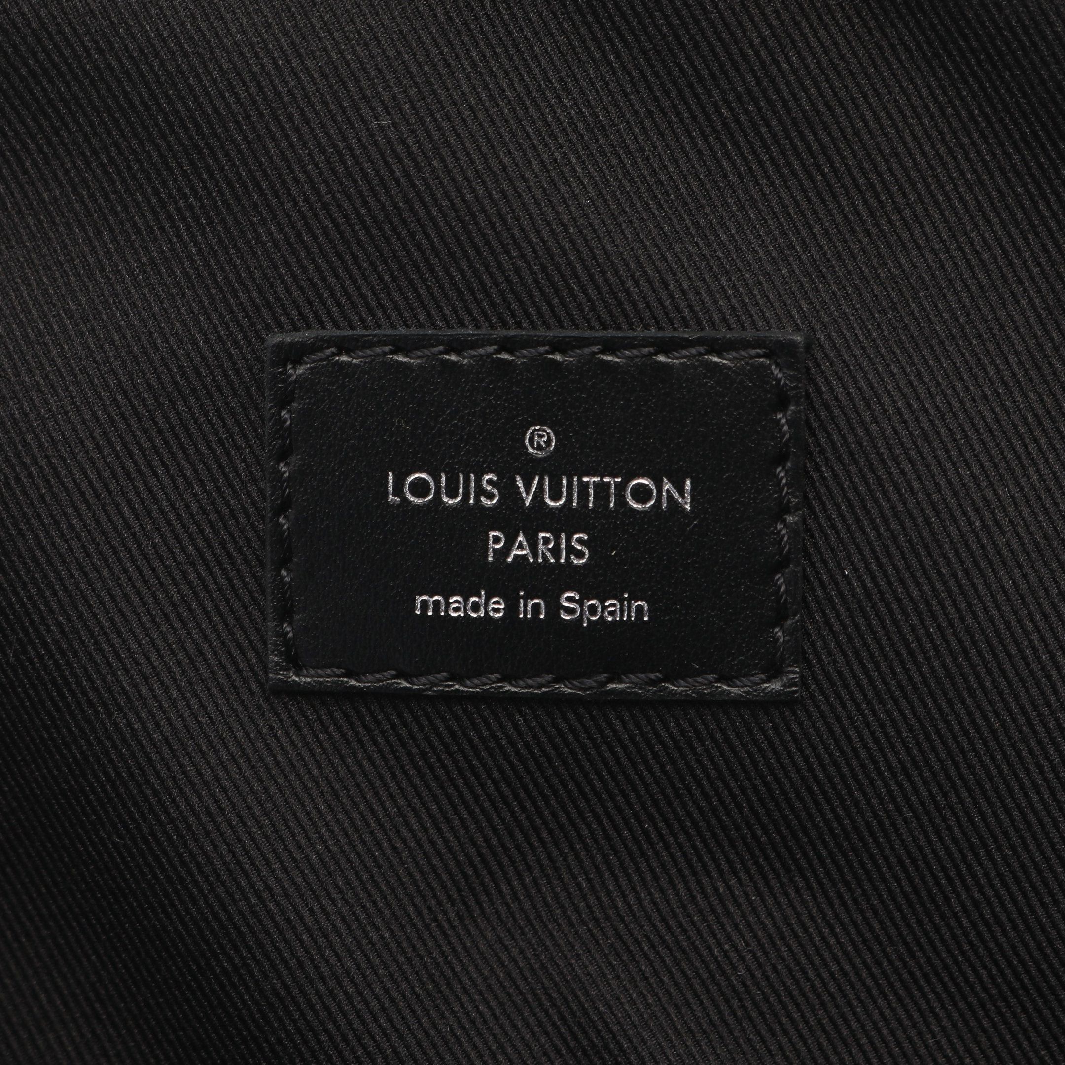 Louis Vuitton Louis Vuitton Avenue Sling Bag Monogram Macassar Body Leather Brown Black Size ONE SIZE - 4 Thumbnail