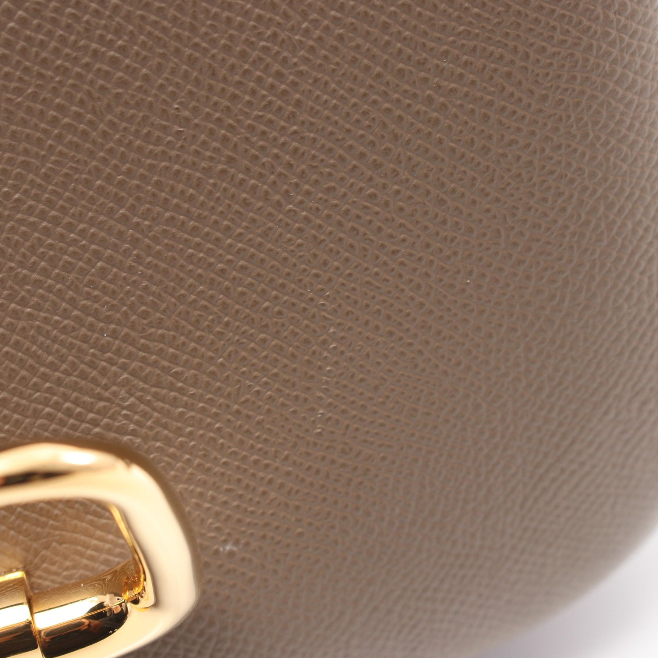 Hermes Hermes Della Cavalleria Elan Etoupe Shoulder Bag Veau Epsom Gray Brown Gold Hardware B Stamp Size ONE SIZE - 9 Thumbnail