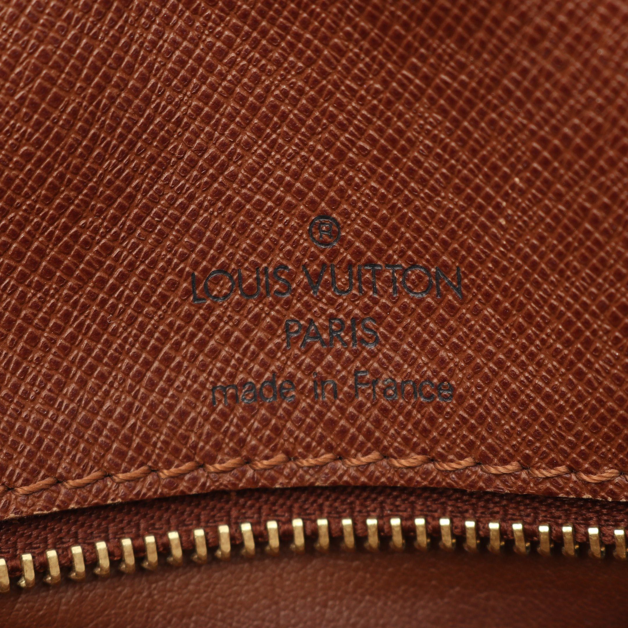 Louis Vuitton Louis Vuitton Porte Document Voyage Monogram Briefcase Business Bag Leather Brown Size ONE SIZE - 4 Thumbnail